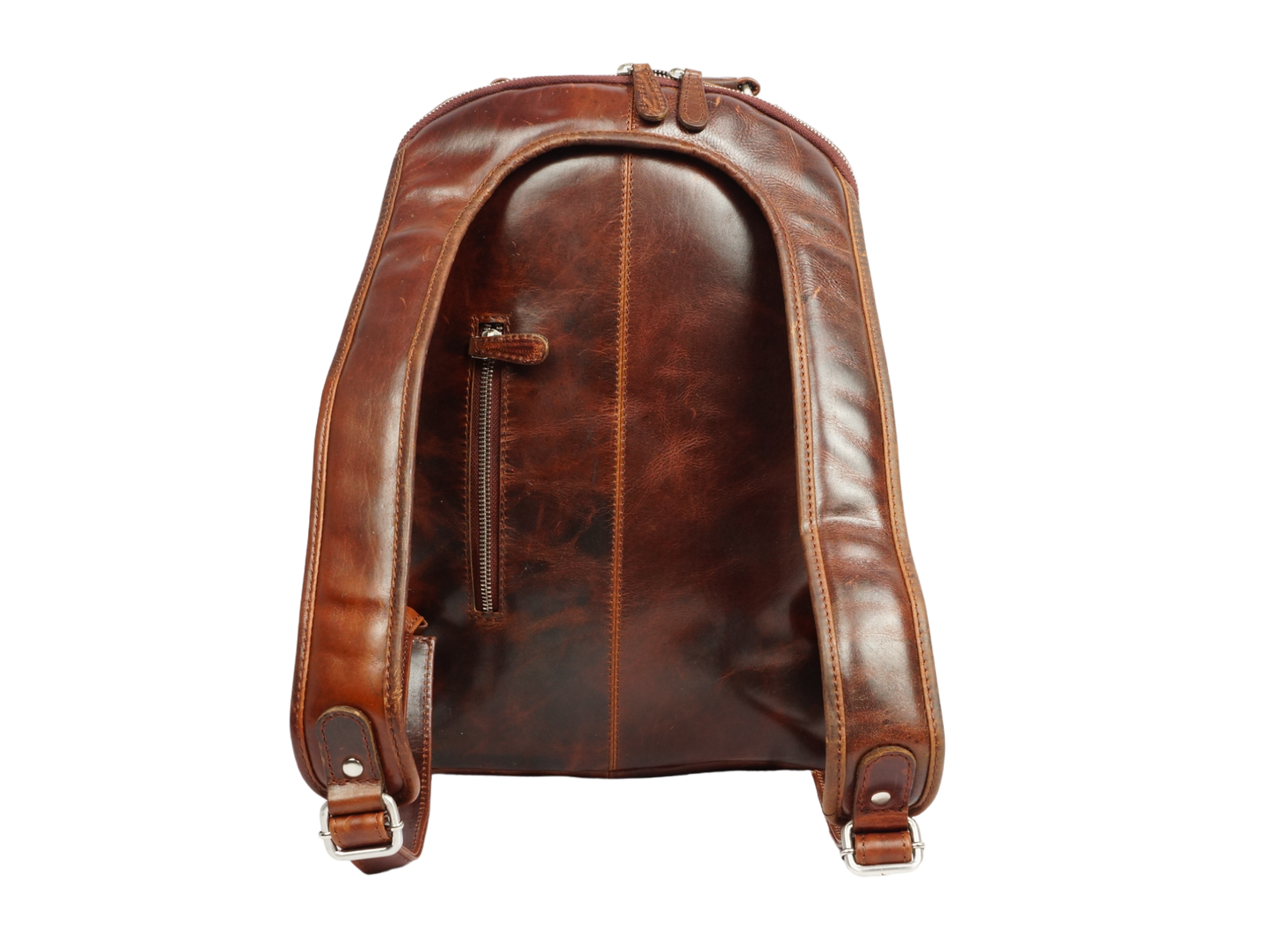Arpello Leren Business/ travel rugtas -6.1411BRANDY-