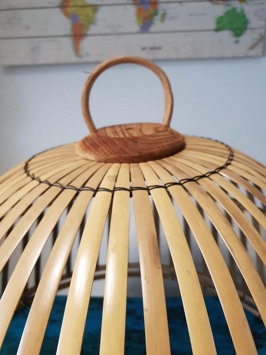 Bamboe Lampenkap - balein - naturel - bohemian