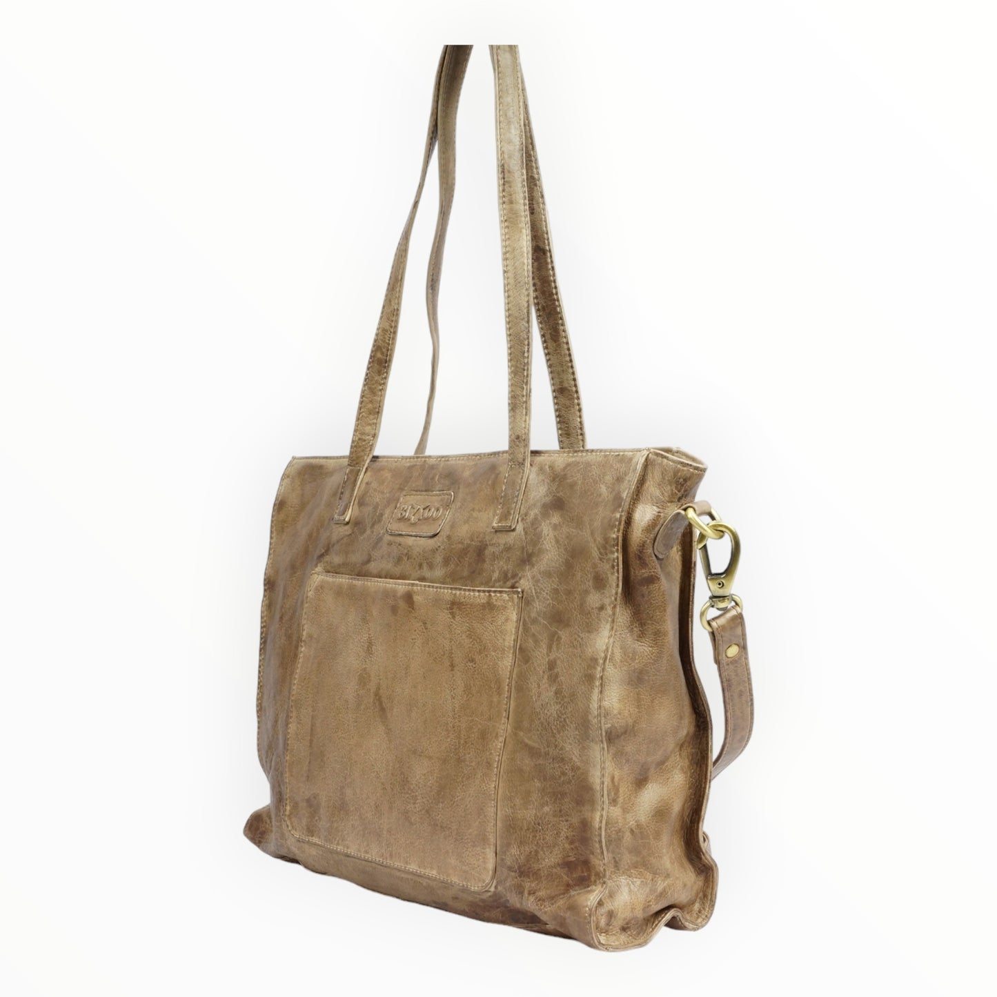 Bizzoo shopper wide taupe