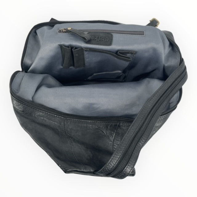 Bizzoo backpack with metal ring black