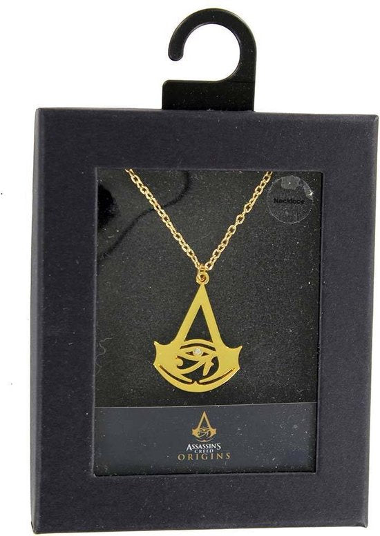 Assassin's Creed Origins - Creed Logo metalen ketting goudkleurig - One size