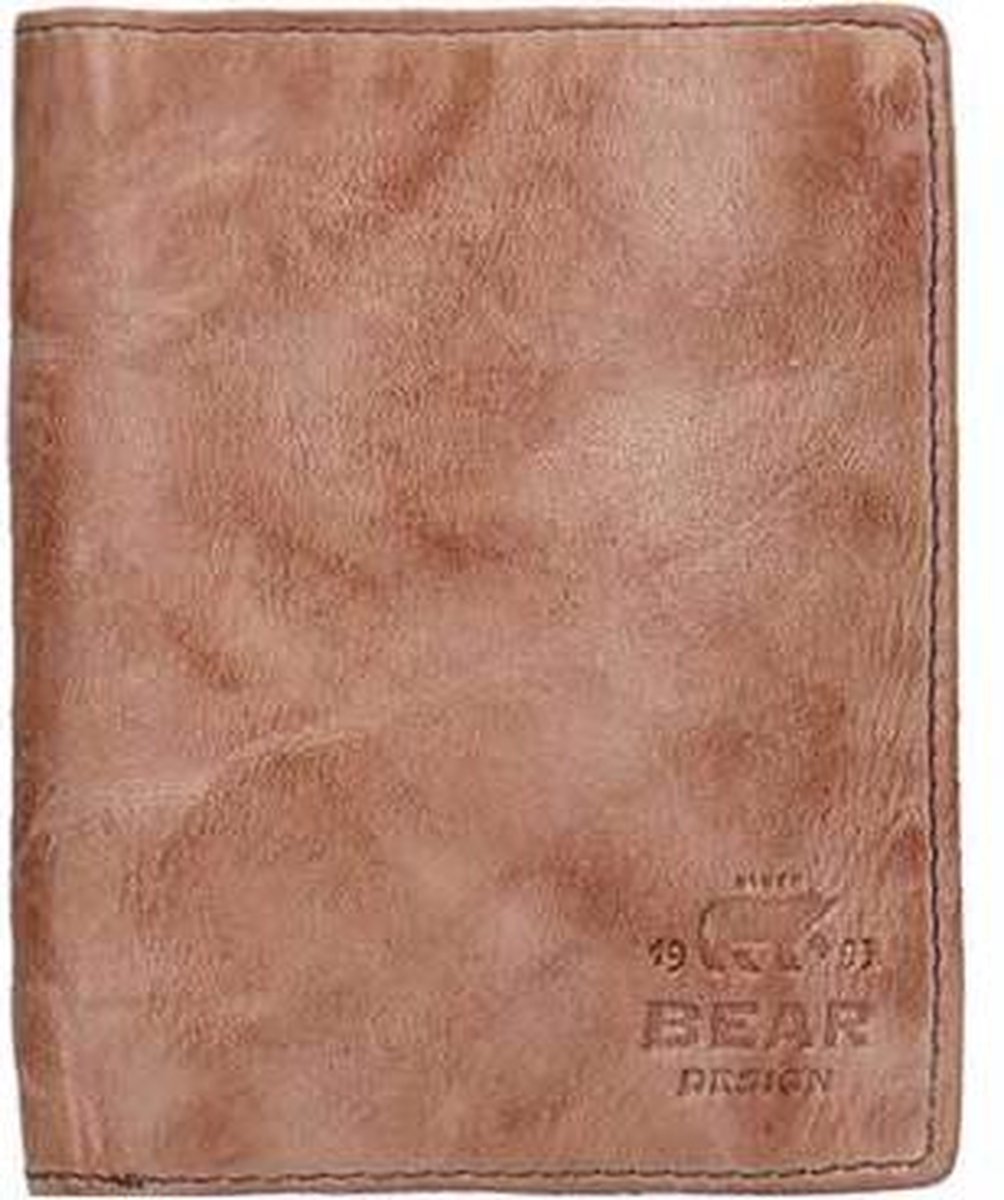 Bear Design Cow Lavato Portemonnee hazelnut