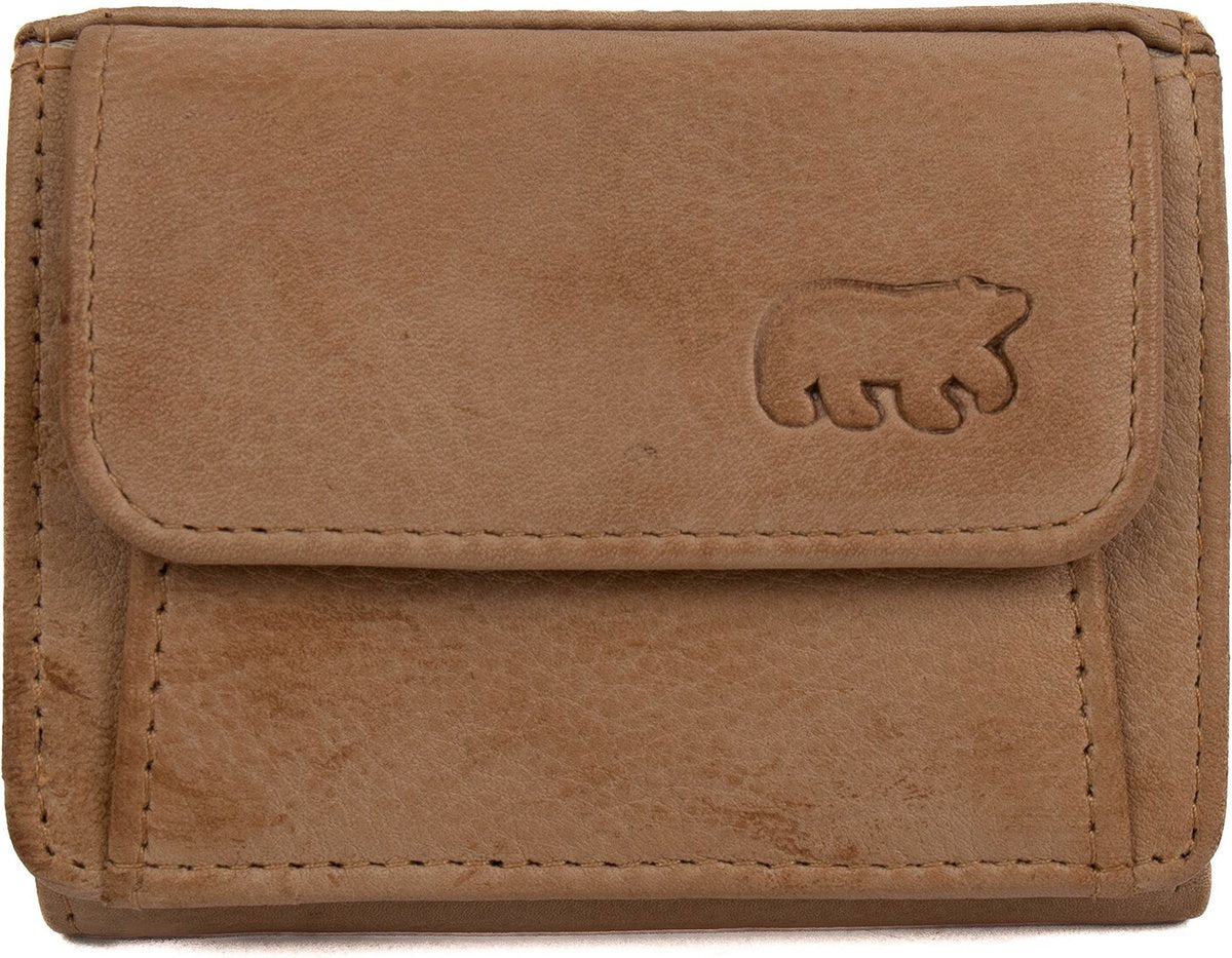 Bear Design Nana Leren Overslagportemonnee