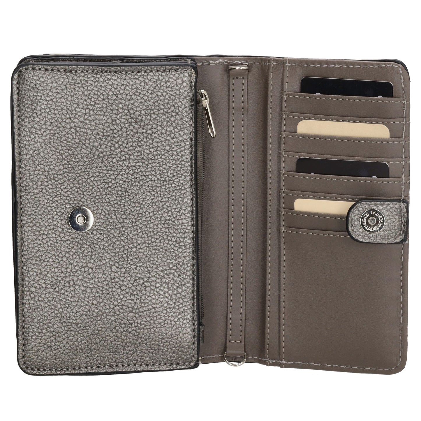 Charm London Stratford Schoudertas S Pewter