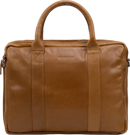 DSTRCT State Street Workingbag 15.6 cognac