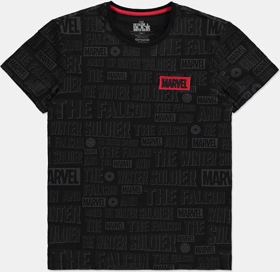 Marvel Falcon The Winter Soldier AOP Mens Tshirt - M