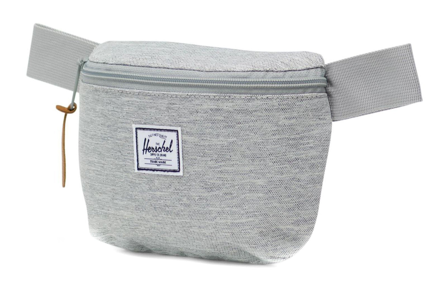 Herschel Fourteen Heuptas Lichtgrijs Crosshatch