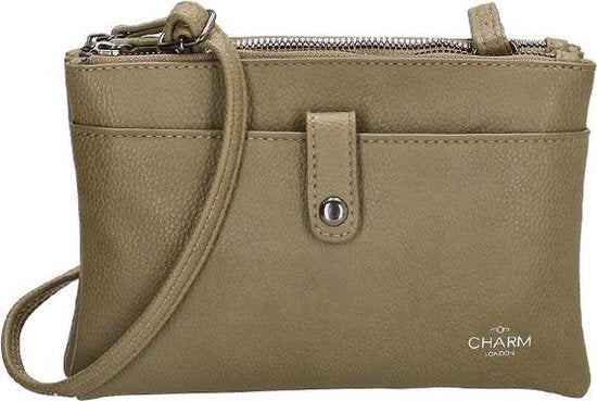 Charm London Stratford Schoudertas - Natuur groen