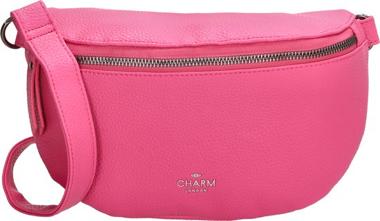 Charm London New York Heuptas Fanny Pack Festival Tasje - Fuchsia