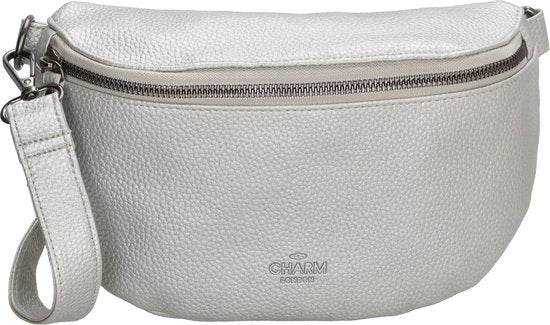 Charm London New York Heuptas Fanny Pack Festival Tasje - Zilver