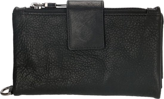 Micmacbags Hide & Stitches Discover Portemonnee - Zwart