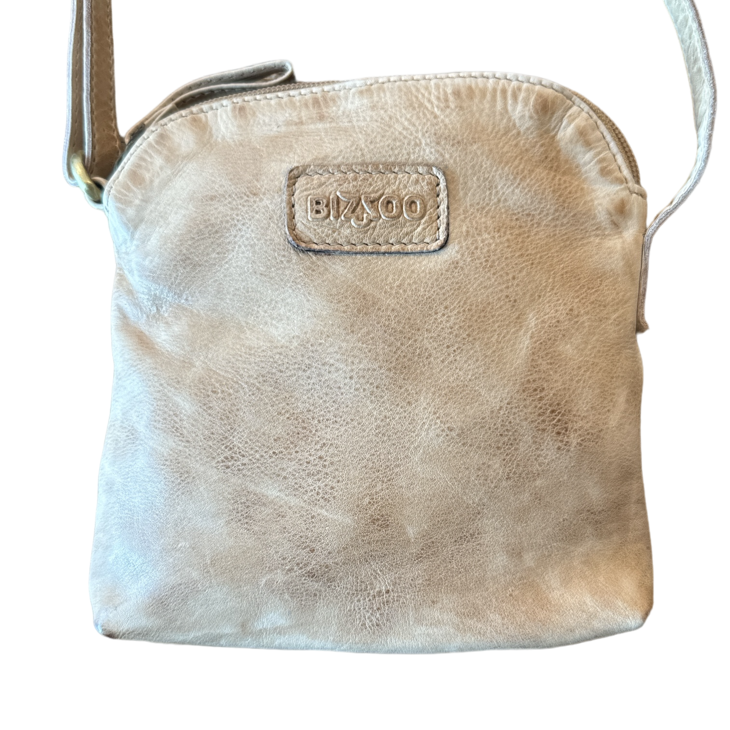 Bizzoo bag small with long shoulder strap natural