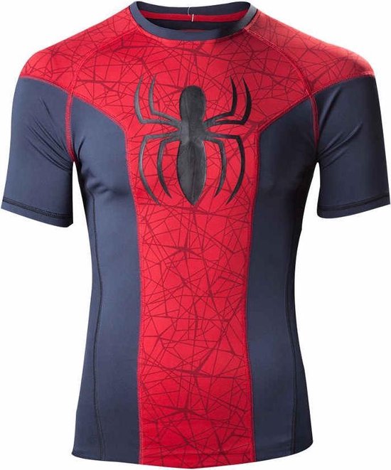 SPIDER-MAN - T-Shirt Sport Logo - L