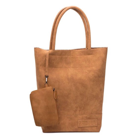 Zebra Trends Schoudertas Natural Bag Kartel - bruin