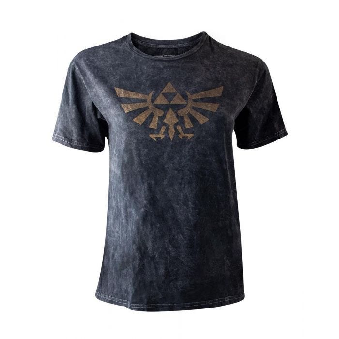 Zelda - Vintage Discharge Logo Dames T-shirt