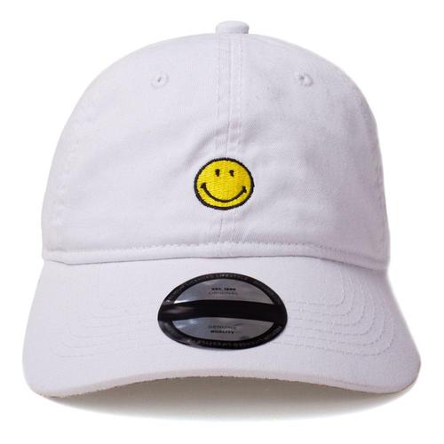 Smiley Cap Original White Dad Cap White
