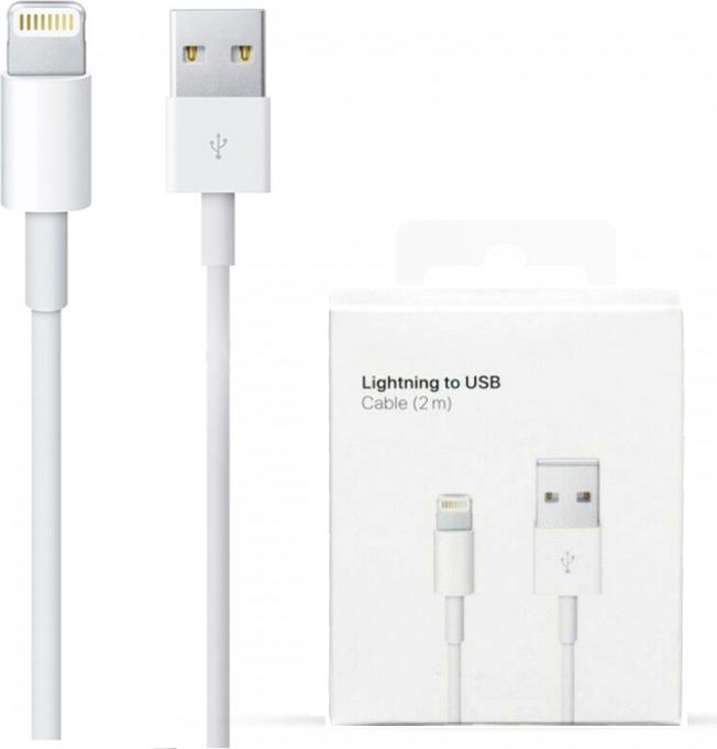 Apple Lightning Oplader - Origineel Retailverpakking - 12W - 2 Meter
