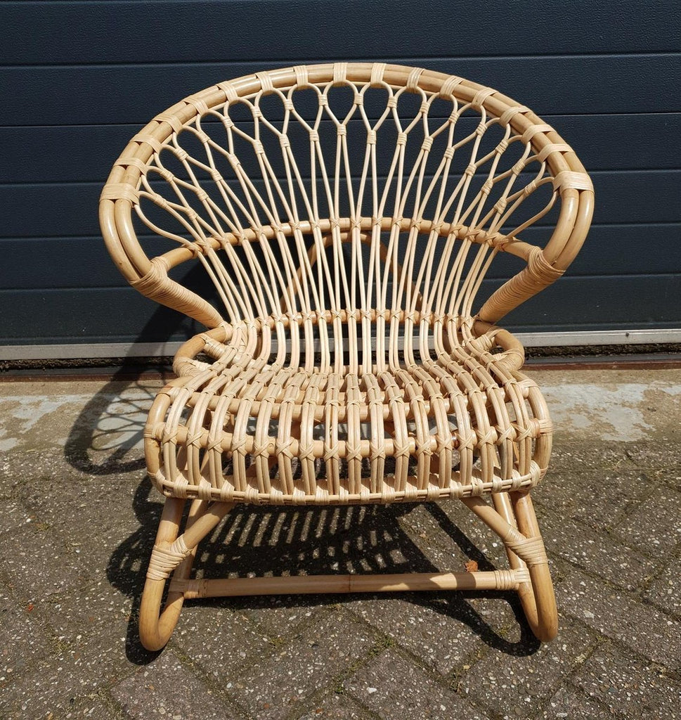 Rotan Stoel - Vintage stijl - Bohemian stijl