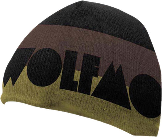Wolfmother-Logo 3 Kleur-Beanie Muts