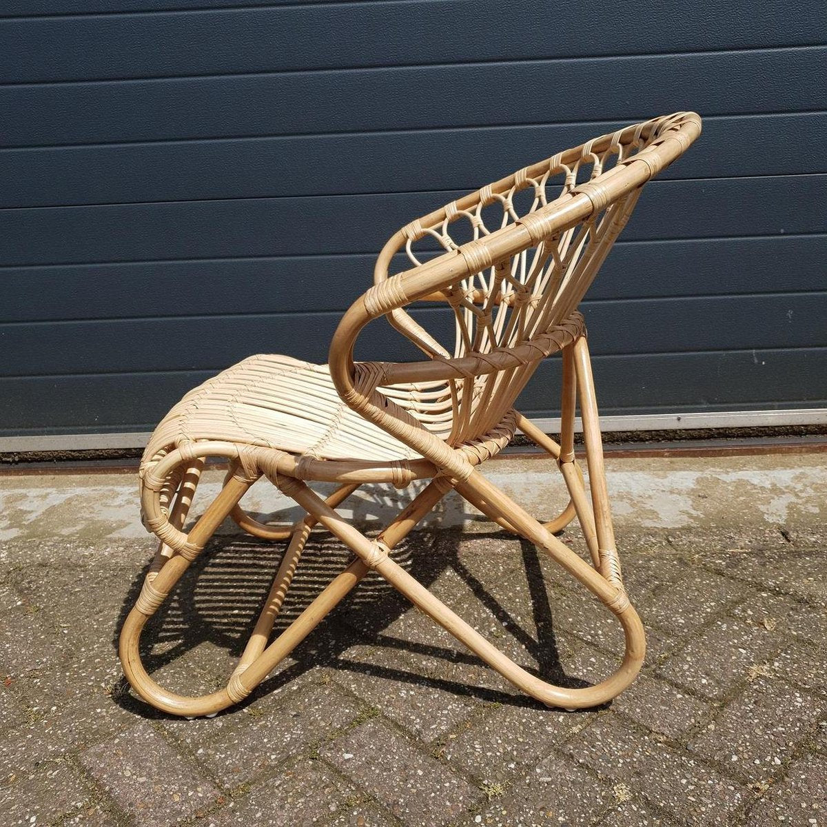 Rotan Stoel - Vintage stijl - Bohemian stijl