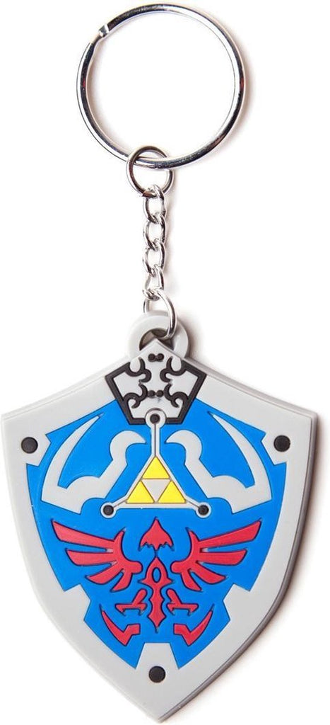 Zelda Hyrulian Crest Rubber Key Chain