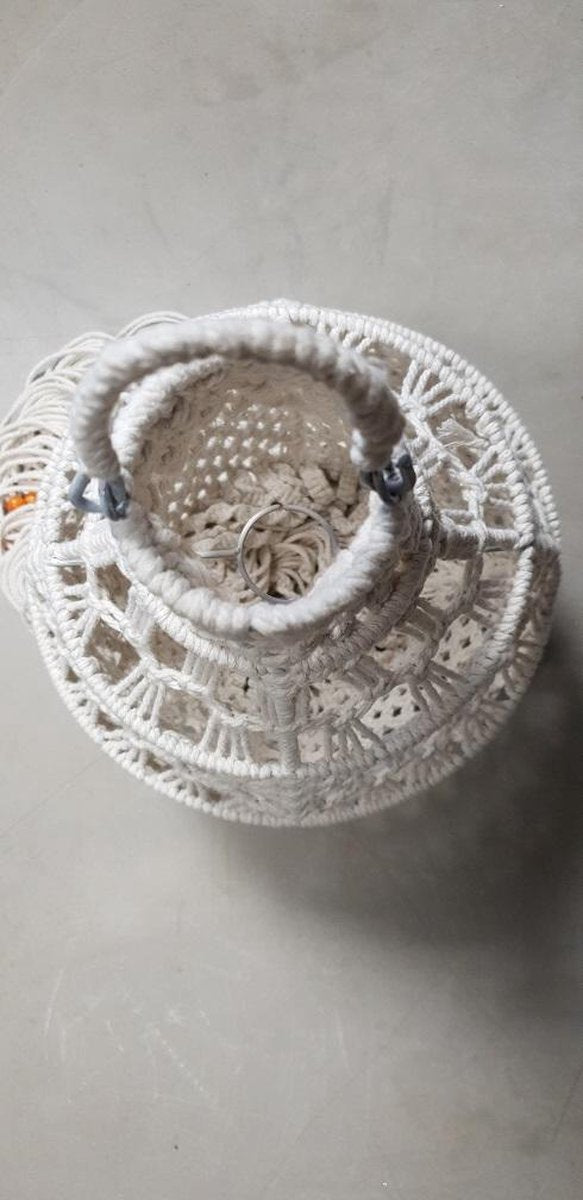 Macrame - lampenkap - bohemian stijl