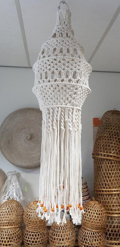 Macrame - lampenkap - bohemian stijl