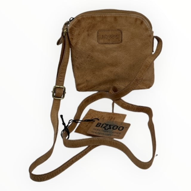 Bizzoo bag small with long shoulder strap natural