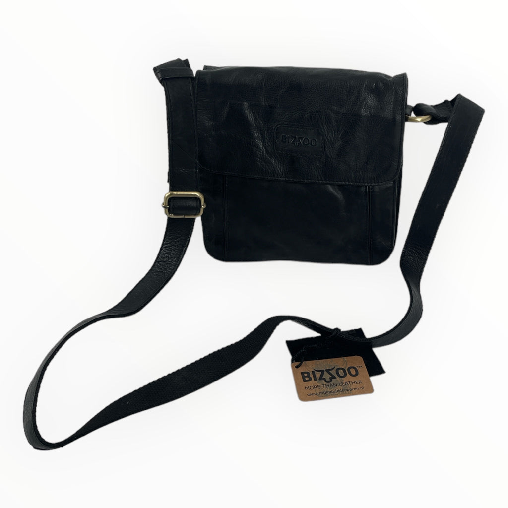 Bizzoo bag with lift-up front black