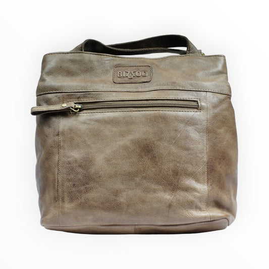 Bizzoo backpack and shopper taupe