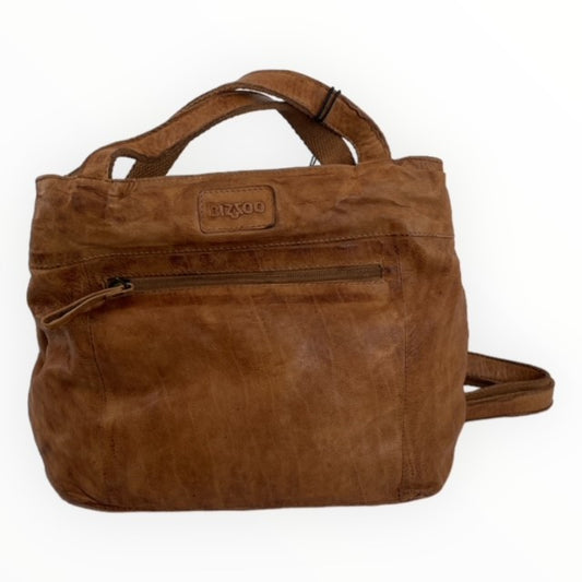 Bizzoo backpack and shopper cognac