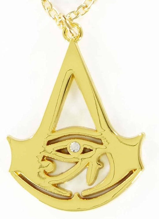 Assassin's Creed Origins - Creed Logo metalen ketting goudkleurig - One size