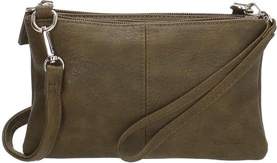 Beagles Clutch / Schoudertasje Ayora Olijf