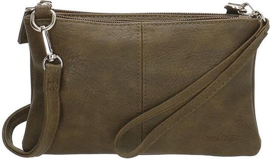 Beagles Clutch / Schoudertasje Ayora Olijf