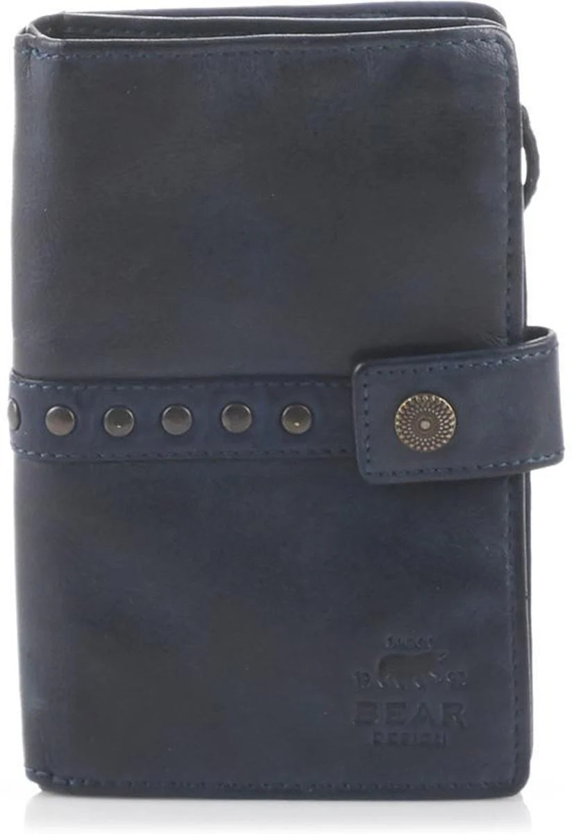Bear Design Portemonnee Sanne Blauw