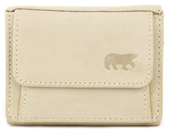 Bear Design Nana Leren Overslagportemonnee Feather