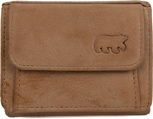 Bear Design Nana Leren Overslagportemonnee