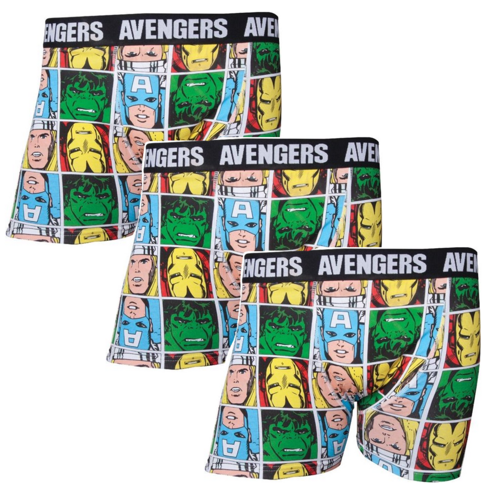 Combipack Avengers Characters Heren Boxers 3 stuks