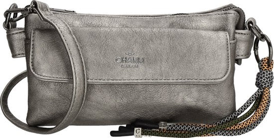 Charm London Tottenham Schoudertas - Pewter