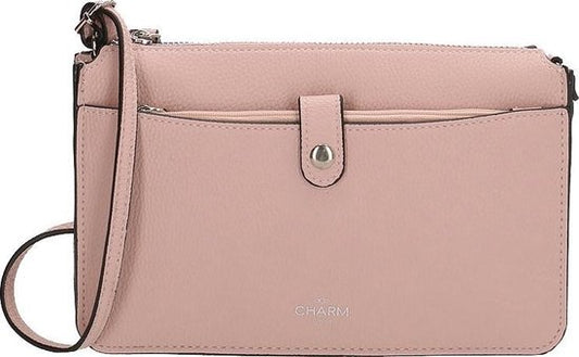Charm London Stratford Schoudertas roze II