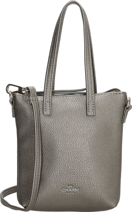 Charm London Stratford Crossbody Schoudertas Shopper - Pewter
