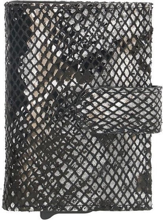 Charm London Leather Camberwell pasjeshouder snake black