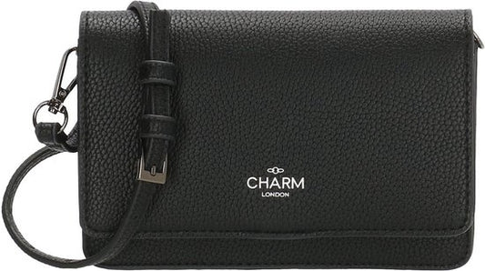 Charm London Stratford Schoudertas - Zwart