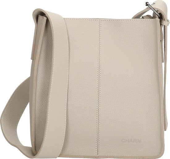 Charm schoudertas ligt Grijs