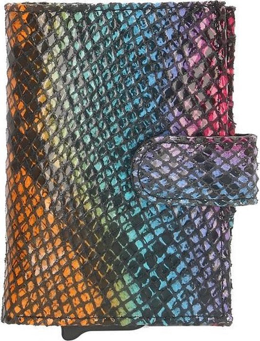 Charm London Leather Camberwell pasjeshouder snake multi