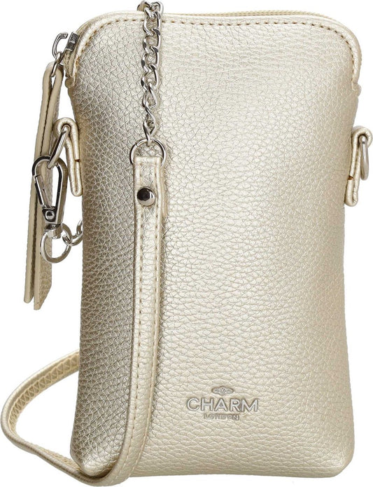 Charm London Stratford Telefoontasje - Goud