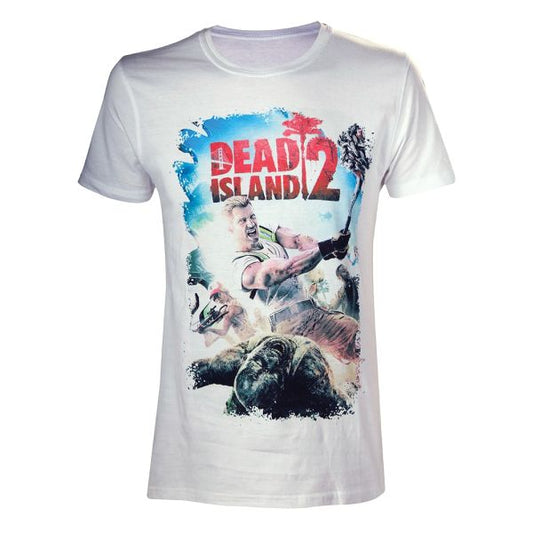 Dead Island 2, white with full colour print - S