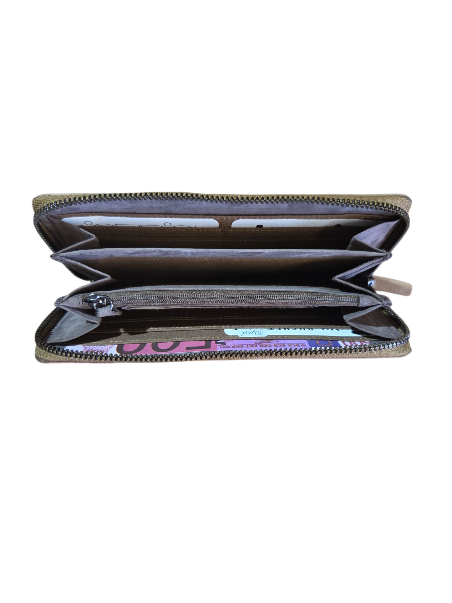 DSTRCT - Dames portemonnee RFID Bruin