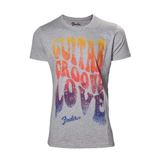 Fender- Guitar groove love T-shirt-M