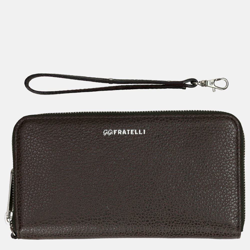 GiGi Fratelli Romance portemonnee espresso